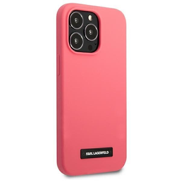 Karl Lagerfeld KLHCP13XSLMP1PI iPhone 13 Pro Max 6,7" цена и информация | Telefonide kaitsekaaned ja -ümbrised | hansapost.ee