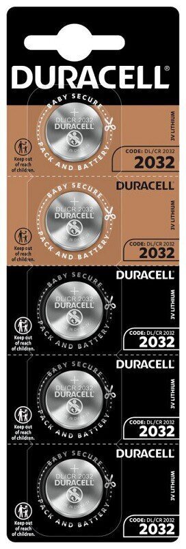 Duracell CR2032 5 tk цена и информация | Patareid | hansapost.ee