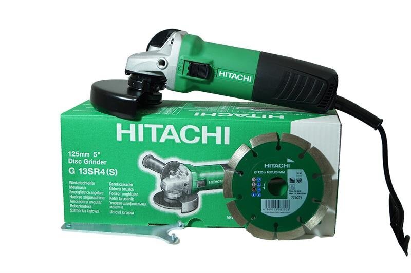 Elektriline nurklihvija Hitachi G13SR4 цена и информация | Lihvmasinad | hansapost.ee