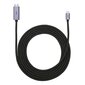 Baseus High Definition Series adapter cable USB Type C - HDMI 2.0 4K 60Hz 3m black (WKGQ010201) цена и информация | Mobiiltelefonide kaablid | hansapost.ee