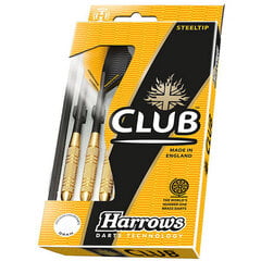 Дартс Harrows Steeltip Club Brass, 25 г цена и информация | Дартс | hansapost.ee