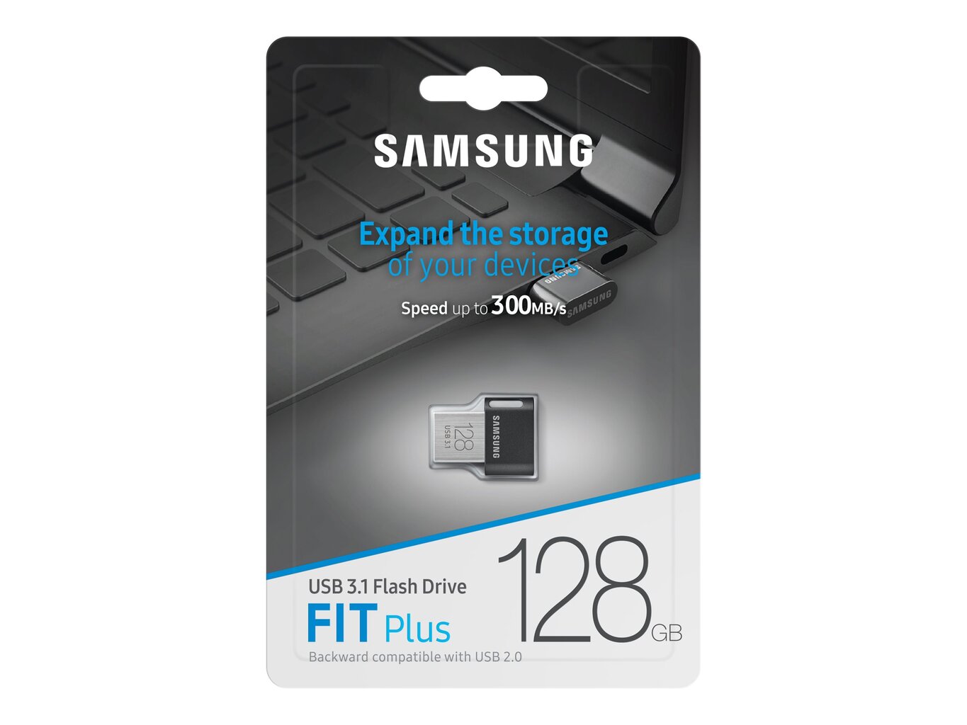 Samsung FitPlus 128 GB USB 3.2 цена и информация | Mälupulgad | hansapost.ee