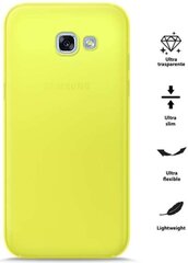 PURO 0.3 Nude - Etui Samsung Galaxy A3 (2017) (Fluo Yellow) (Yellow) hind ja info | Telefonide kaitsekaaned ja -ümbrised | hansapost.ee