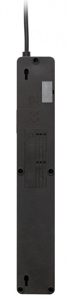 Lestar Ülepingekaitse ZX 510, 1L, 1,5 m, must hind ja info | Pikendusjuhtmed | hansapost.ee