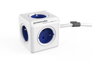 Allocacoc PowerCube Extended 1,5m 2300 sinine price and information | Extension cords | hansapost.ee