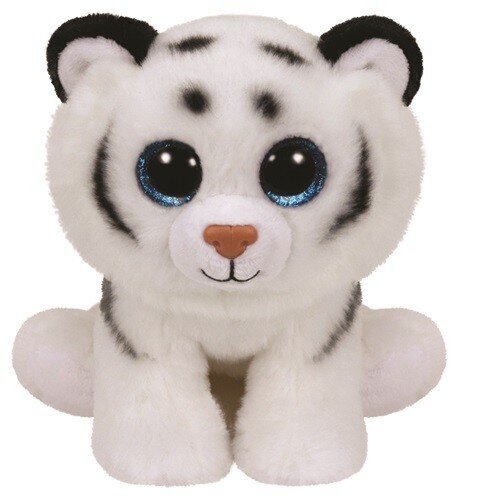 Meteor Maskott TY Beanie Babies valge tiiger 24 cm Keskmine hind ja info |  Pehmed mänguasjad ja kaisukad | hansapost.ee