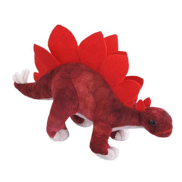 Beppe Plush Stegosaurus punane 30 cm цена и информация |  Pehmed mänguasjad ja kaisukad | hansapost.ee