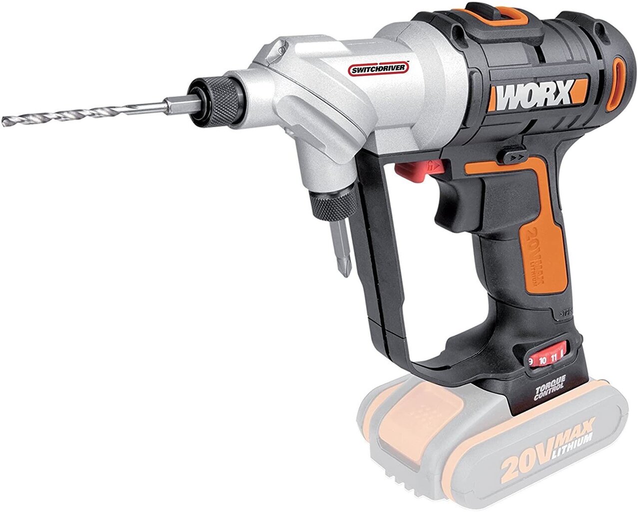 WORX WX176.9 hind ja info | Akutrellid, puurid ja kruvikeerajad | hansapost.ee