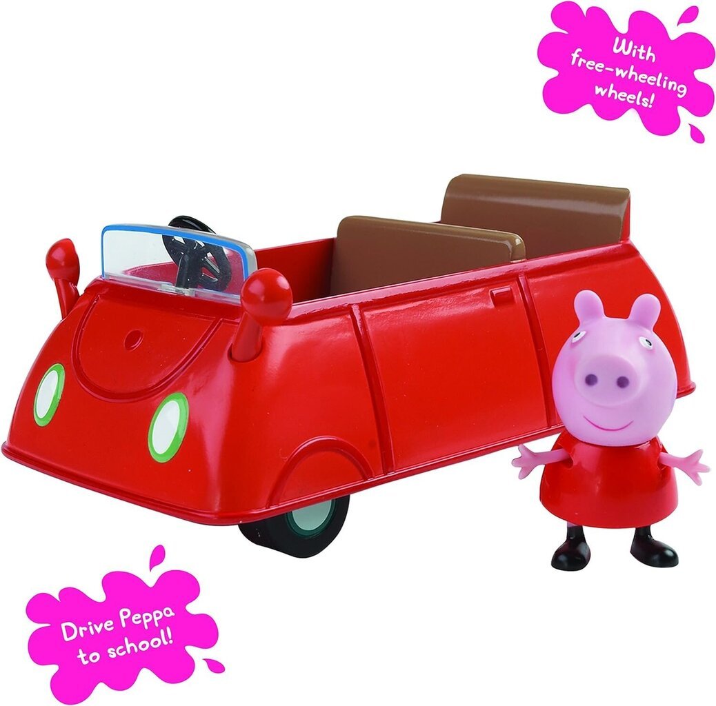 Tm Toys Figuuriga komplekt Peppa Pig Car II цена и информация | Arendavad laste mänguasjad | hansapost.ee
