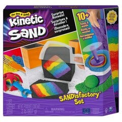Комплект кинетического песка Spin Master Песочная фабрика цена и информация | Развивающие игрушки для детей | hansapost.ee