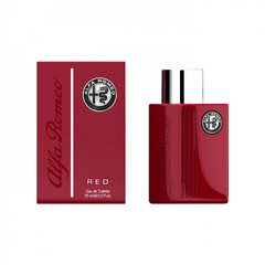 Туалетная вода Alfa Romeo Red EDT для мужчин, 75 мл цена и информация | Мужские духи | hansapost.ee