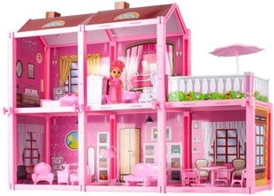 Кукольный домик с мебелью и куклой цена и информация | Игрушки для девочек | hansapost.ee