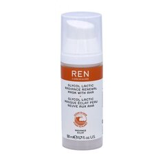 Sära andev näomask Ren GlycoL Lactic Radiance 50 ml hind ja info | Ren Parfüümid, lõhnad ja kosmeetika | hansapost.ee