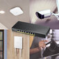 Zyxel GS1915-8EP Managed L2 Gigabit Ethernet (10/100/1000) Power over Ethernet (PoE) Black hind ja info | Võrgulülitid | hansapost.ee