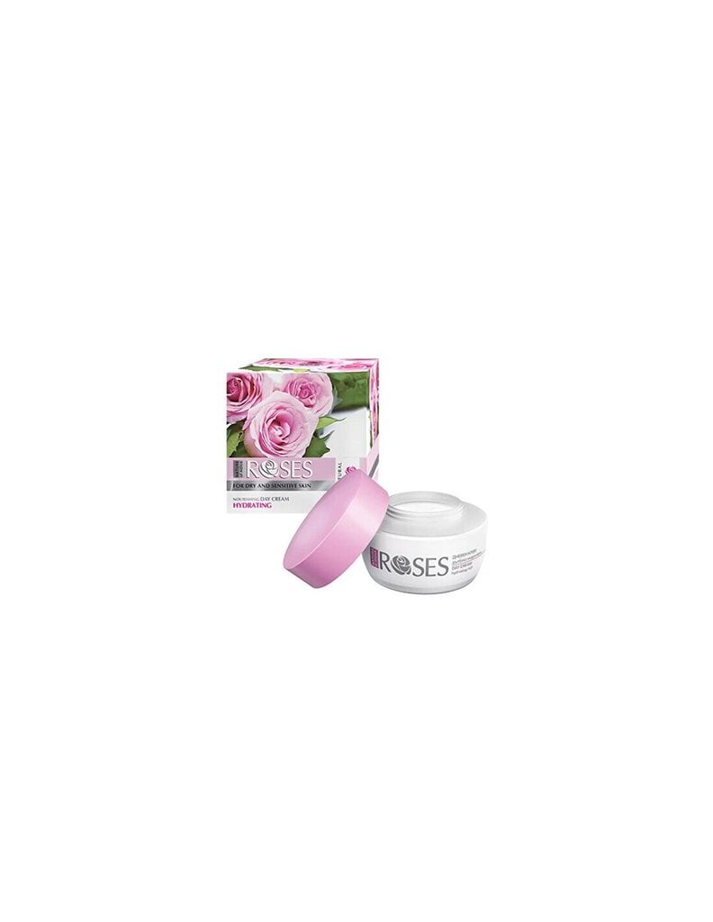 Niisutav kreem kuivale ja tundlikule nahale Roses ( Nourish ing Day Cream) 50 ml hind ja info | Näokreemid | hansapost.ee