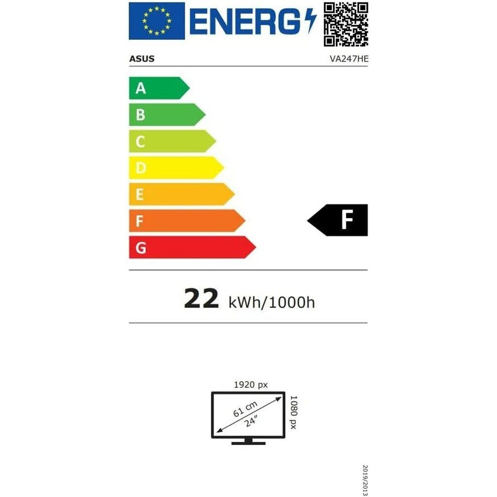 Asus VA247HE 23,8" FHD LED цена и информация | Monitorid | hansapost.ee