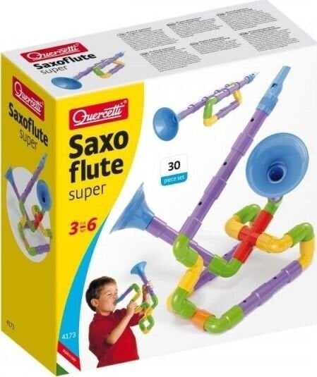 Quercetti Quercetti Super Saxoflute 30 tk hind ja info | Arendavad laste mänguasjad | hansapost.ee
