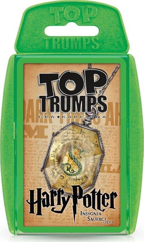 Winning Moves Kaardimäng Top Trumps Harry Potteri sümboolika 1 цена и информация | Lauamängud ja mõistatused perele | hansapost.ee