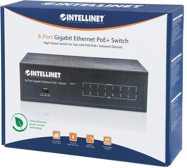 Intellinet Network Solutions 561204 цена и информация | Võrgulülitid | hansapost.ee
