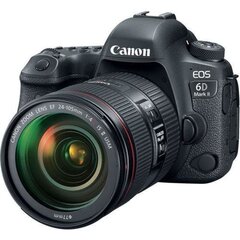 Canon EOS 6D Mark II + EF 24-105 f/4L IS II USM цена и информация | Цифровые фотоаппараты | hansapost.ee