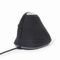 MOUSE USB OPTICAL SPACEGREY/ERGONOMIC MUS-ERGO-03 GEMBIRD цена и информация | Arvutihiired | hansapost.ee