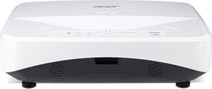 Acer U5 UL6500 Ultra lühikese viske projektor 5500 ANSI luumenit DLP 1080p (1920x1080) Valge цена и информация | Проекторы | hansapost.ee