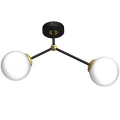 Laevalgusti JOY BLACK / GOLD 2xE14 price and information | Ceiling lamps | hansapost.ee