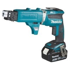 Akukruvikeeraja Makita DFS452TJX2, 18 V / 2 x 5,0 Ah Li-ion, 4.000 min-1, 25-55mm price and information | Akutrellid, puurid ja kruvikeerajad | hansapost.ee