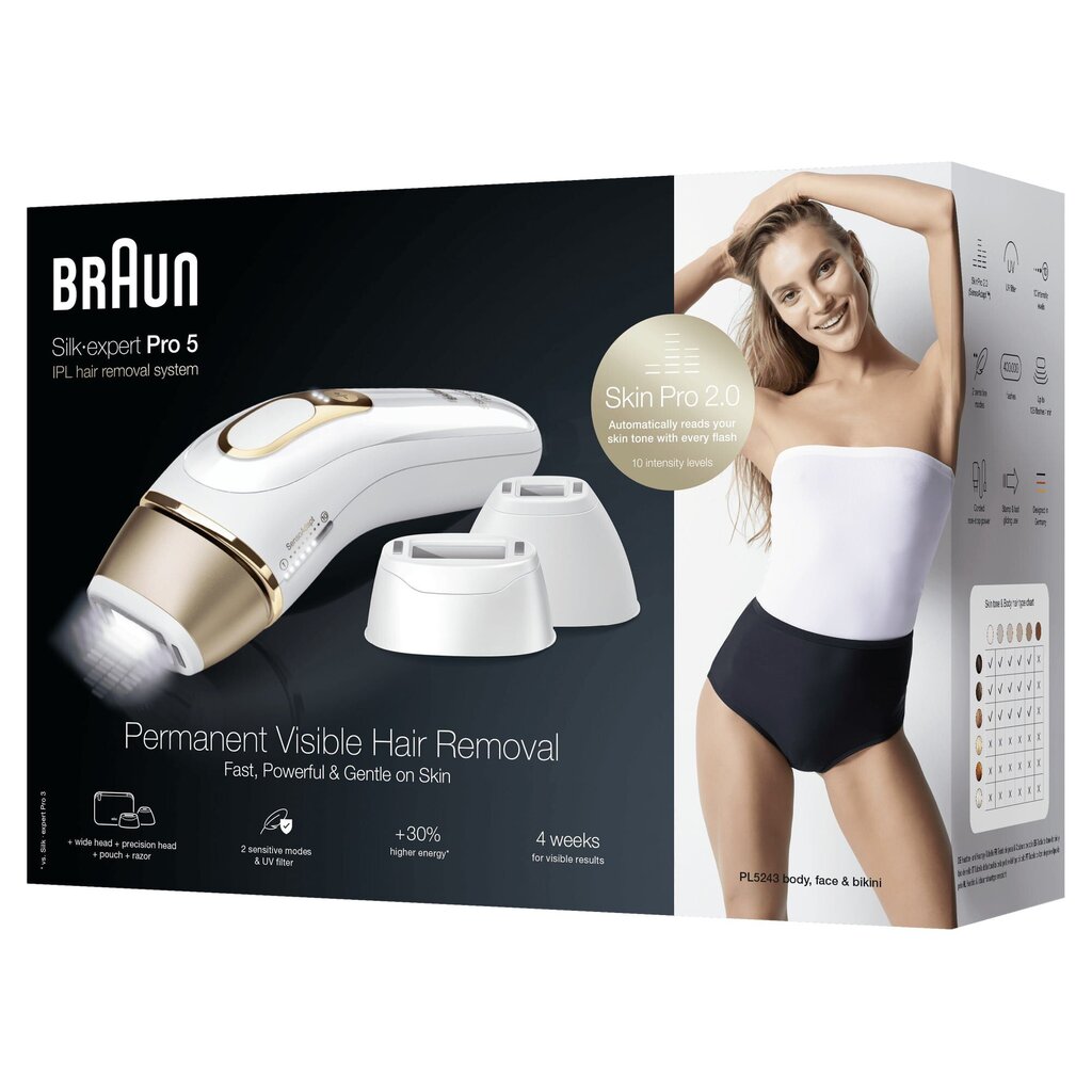 Braun Silk-expert Pro 5 PL5243 hind ja info | Raseerijad, epilaatorid ja fotoepilaatorid | hansapost.ee