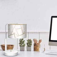 Öölamp ZIGGY WHITE White/Gold 1xE27 hind ja info | Laualambid | hansapost.ee