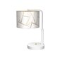 Öölamp ZIGGY WHITE White/Gold 1xE27 цена и информация | Laualambid | hansapost.ee