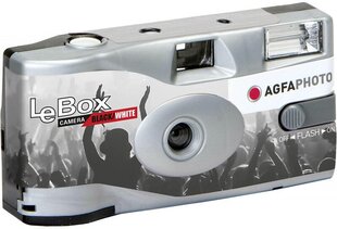 Ühekordne kaamera Agfa LeBox Flash Black & White 400/36 price and information | Kiirpildikaamerad | hansapost.ee