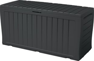 Ящик для хранения Marvel Plus Storage Box 270 Л, серый цена и информация | Уличные контейнеры, контейнеры для компоста | hansapost.ee