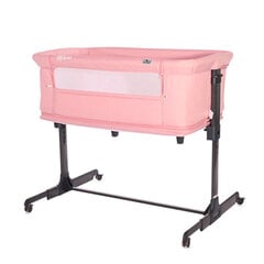 Кроватка-манеж Lorelli Crib Milano 2in1, Pink цена и информация | Дорожные кроватки | hansapost.ee