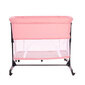 Mänguaedik - voodi Lorelli Crib Milano 2in1, Pink hind ja info | Reisivoodid | hansapost.ee