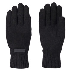 Перчатки для женщин Icepeak Hansell, черные цена и информация | Мужские шарфы, шапки, перчатки | hansapost.ee