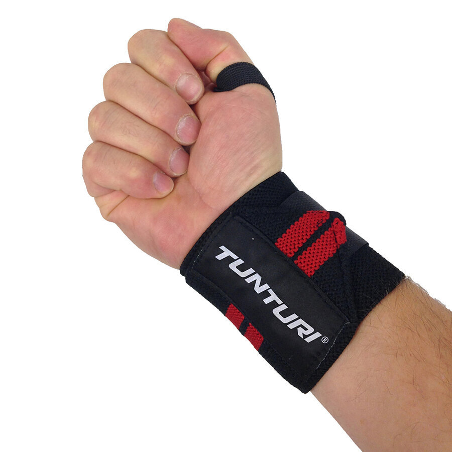 Käepaelad Tunturi Wrist Wraps, 2 tk. hind ja info | Liigesetoed ja kaitsmed | hansapost.ee