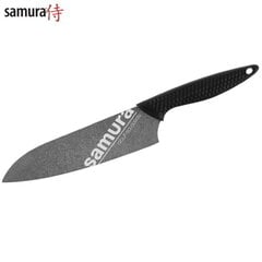Универсальный кухонный нож Santoku Samura Golf Stonewash, 180 мм цена и информация | Ножи и аксессуары для них | hansapost.ee
