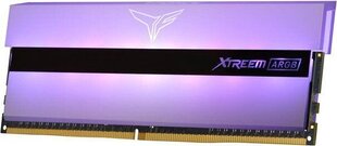 TeamGroup XTREEM ARGB, DDR4, 16 ГБ, 3600 МГц, CL18 (TF13D416G3600HC18JDC01) цена и информация | Объём памяти (RAM) | hansapost.ee