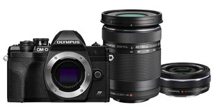 Olympus OM-D E-M10 Mark IV + ED 14-42mm EZ PANCAKE + ED 40-150mm F4‑5.6 R (Must) hind ja info | Fotoaparaadid | hansapost.ee