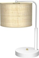 Milagro laualamp Marshall White / Rattan hind ja info | Laualambid | hansapost.ee