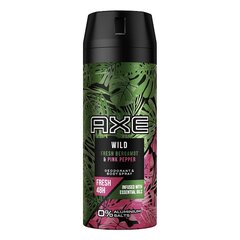 Spreideodorant Axe Wild, 150 ml hind ja info | Deodorandid | hansapost.ee