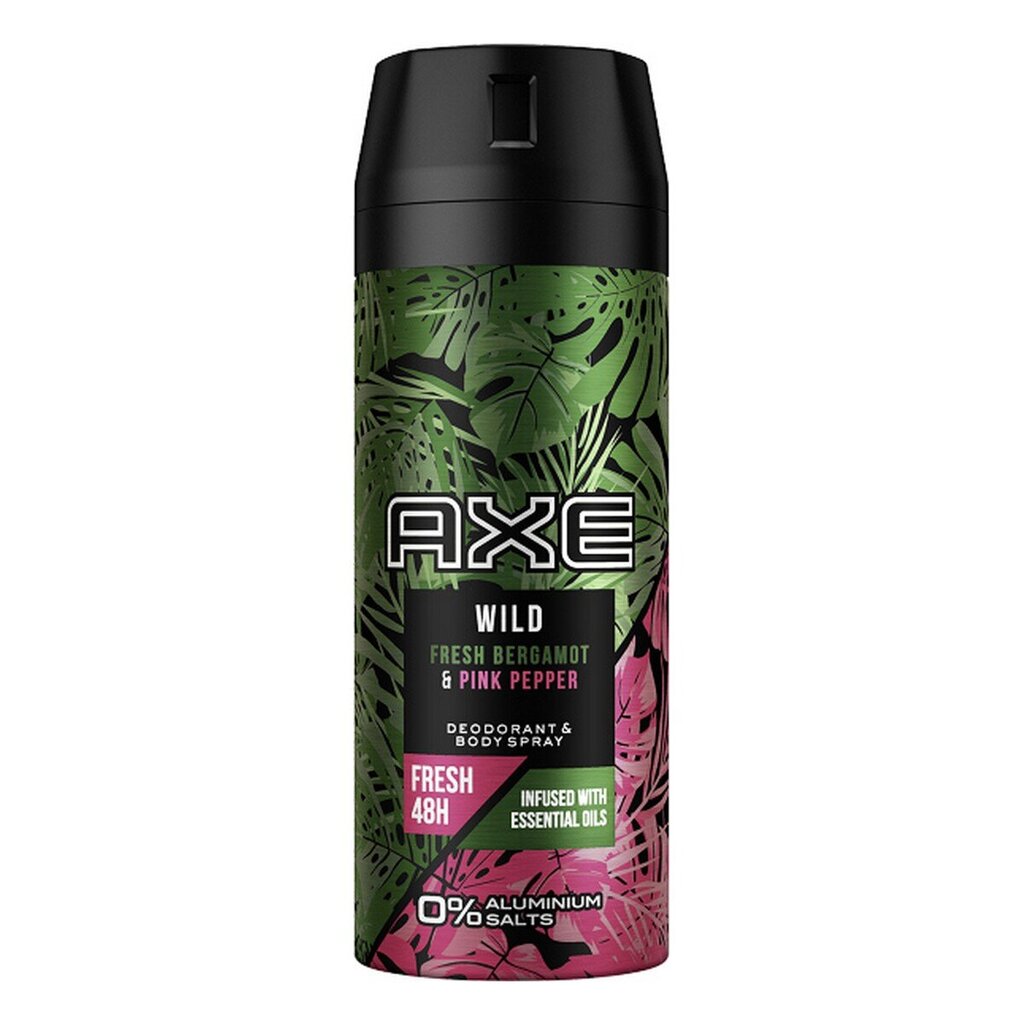 Spreideodorant Axe Wild, 150 ml hind ja info | Deodorandid | hansapost.ee