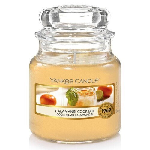 Yankee Candle Calamansi Cocktail Candle - Scented candle 104.0g цена и информация | Küünlad, küünlajalad | hansapost.ee