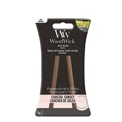 WoodWick Auto Reeds Refill Coastal Sunset - Replacement car incense sticks hind ja info | Auto õhuvärskendajad | hansapost.ee