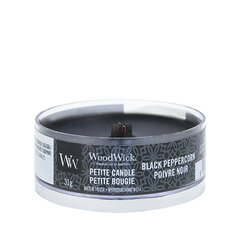 WoodWick Black Peppercorn Petite Candle - Scented travel candle 31.0g hind ja info | Küünlad, küünlajalad | hansapost.ee