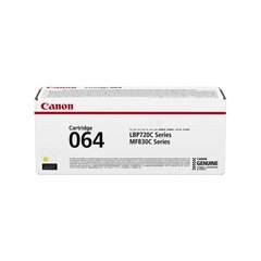 Картридж Canon 064 4931C001, желтый цена и информация | Картридж Actis KH-653CR | hansapost.ee