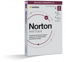 Norton Norton Antitrack PL 1kasutaja 1seade 1 aasta 21427514 hind ja info | Viirusetõrjed | hansapost.ee
