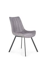 Комплект из 4 стульев Halmar K279, серый/черный цена и информация | Стулья для кухни и столовой | hansapost.ee