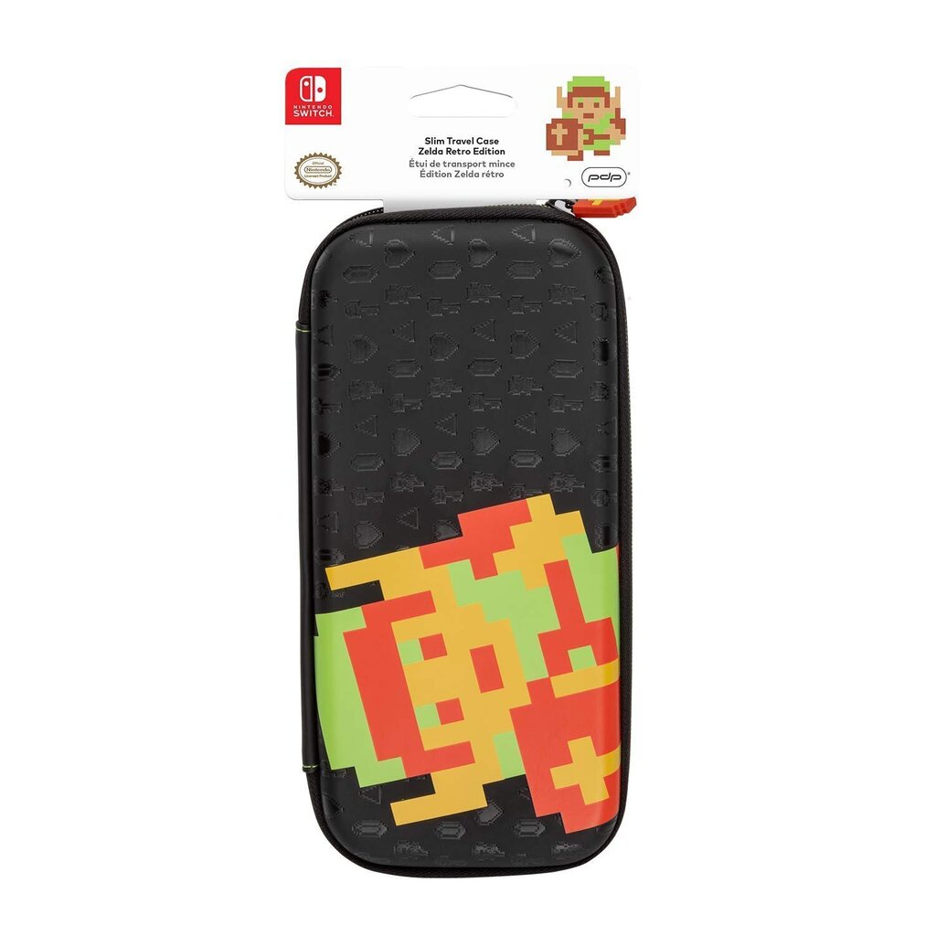 PDP Slim Travel Case Zelda Retro Edition sobib Nintendo Switch hind ja info | Mängupuldid | hansapost.ee